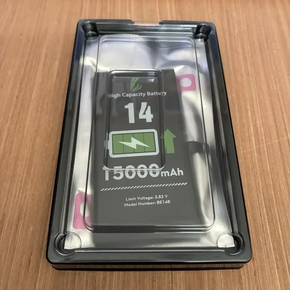Battery for iPhone 14 15000 mAh High Capacity Replacement Battery Only New